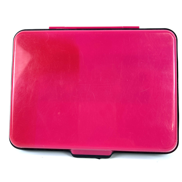 Nintendo DS Pink Hard Shell Travel Case 6 games slots, stylus slot - Picture 8 of 9